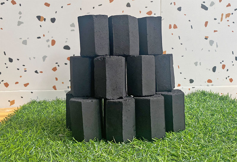 Than ép không khói từ gáo dừa