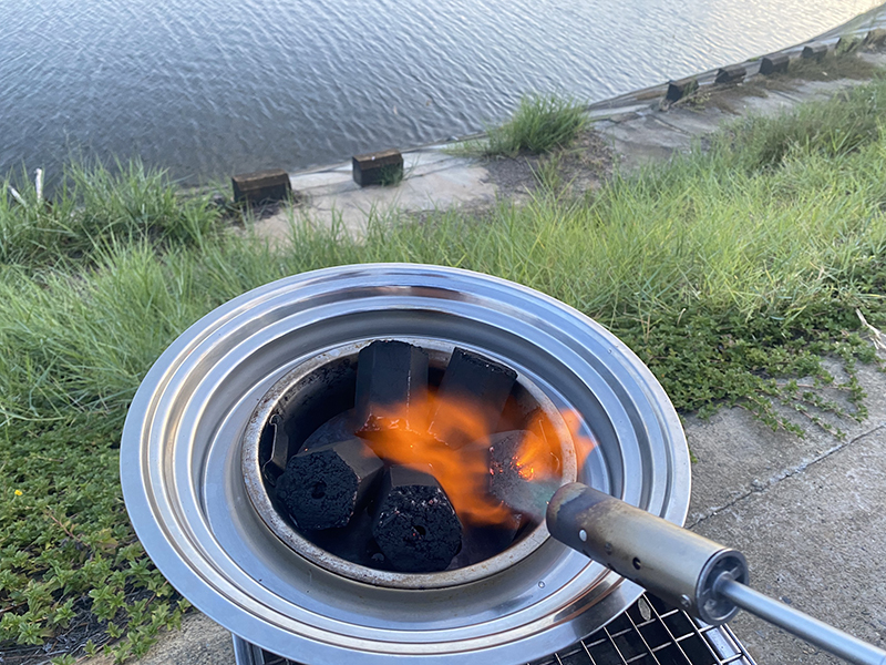 Khò gas là cách nhóm than không khói nhanh Khò gas là cách nhóm than không khói nhanh