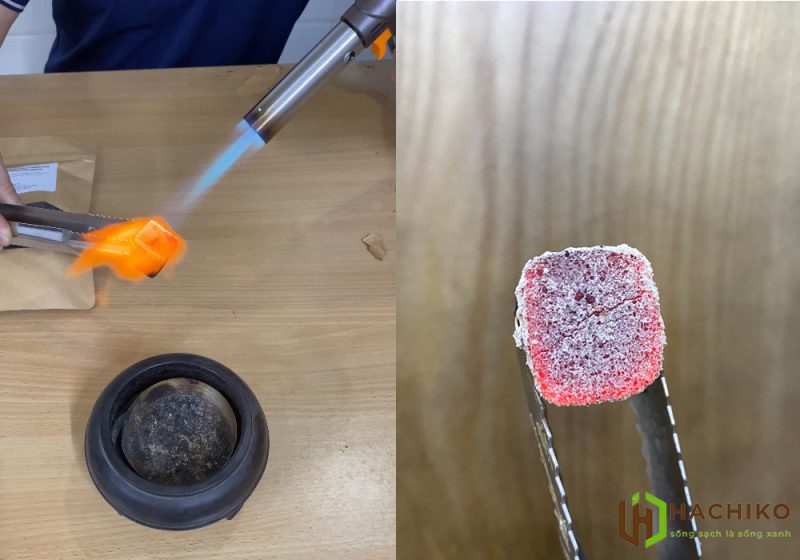 Than xông gáo dừa Hachiko dễ dàng sử dụng